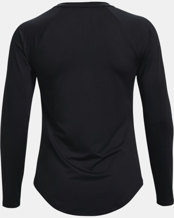 Camiseta de manga larga UA RUSH para mujer, Black, pdpMainDesktop image number 5